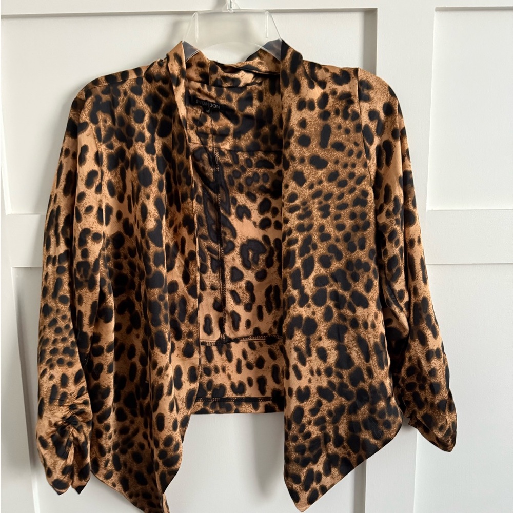 Leopard Print Women's Blazer